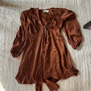 Zimmerman silk mini dress